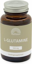 Mattisson L-Glutamine 500mg - Aminozuur Voedingssupplement - 90 Capsules