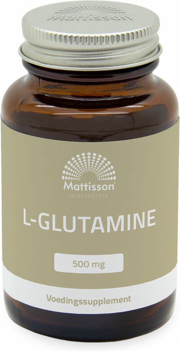 Goedkoopste Mattisson - L-Glutamine 500mg - Aminozuur Voedingssupplement - 90 Capsules