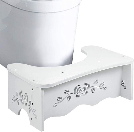 Toilethulp Opstapje, Multifunctionele Toiletkruk voor de Badkamer voor Kinderen (Transparant