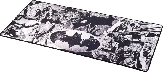 Subsonic Batman - Muismat - 90x40CM - Antislip - Waterafstotend - Muismat XXL - Muismat Gaming - SA5589-B1