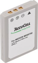 AccuCell-batterij geschikt voor Olympus LI-80B-batterij, T-100-batterij
