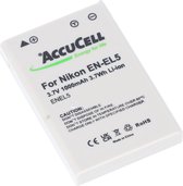 AccuCell-batterij geschikt voor Nikon EN-EL5, Duracell CP1