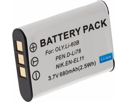 OTB Batterij Batterij Nikon EN-EL11, Olympus Li-60B, Pentax D-Li78, Ricoh DB-80, Sanyo DB-L70, Sony NP-BY1 - 600mAh