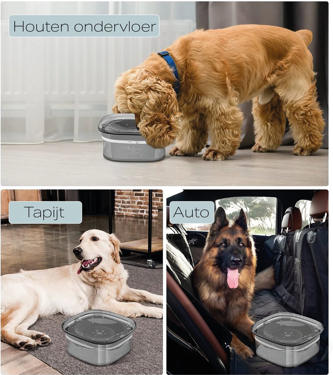 Conceder Loza de barro Arrastrarse anti schrok voerbak hond techo Fugaz Campo