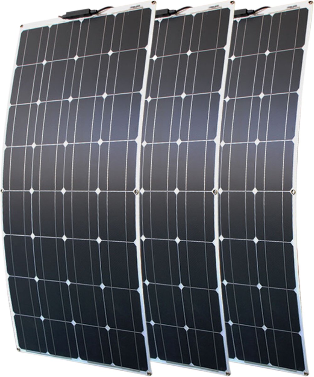 CamperSolar - Ensemble complet de panneaux solaires flexibles 200W