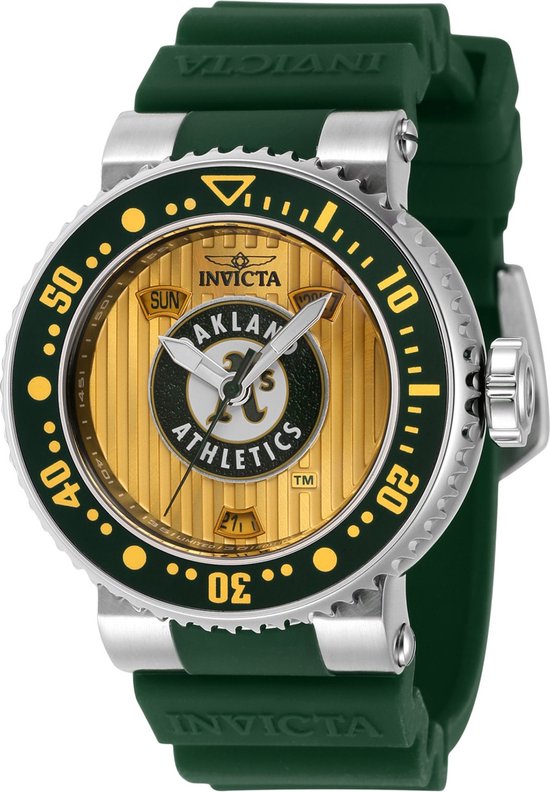 Invicta MLB - Oakland Athletics 42606 Quartz horloge - 40mm