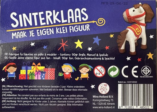 Maak je eigen klei figuur - Paard van Sinterklaas - Sinterklaas