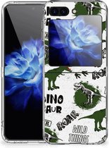 TPU Hoesje geschikt voor Samsung Galaxy Z Flip 5 Dinosaurus