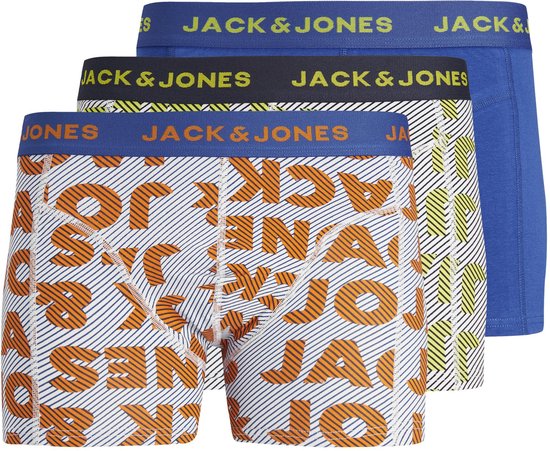 Jack & Jones Boxershorts Heren JACLOGO ILLUSION Trunks 3-Pack