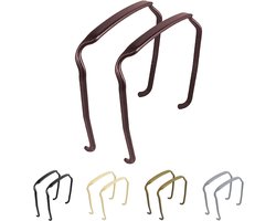 Zonnebril look haarband - diadeem - sunglasses look - tiktok - Bruin - 2 Stuks