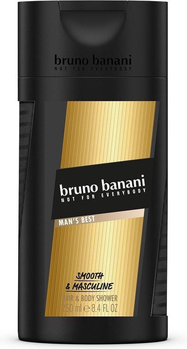 Bruno Banani Douchegel Men  Hair & Body Man’s Best 250 ml