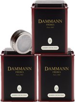 Dammann Frères - 3 x Jasmin Chung Hao blikje N° 13 - 100 gram Losse groene jasmijnthee - Volstaat voor 150 koppen