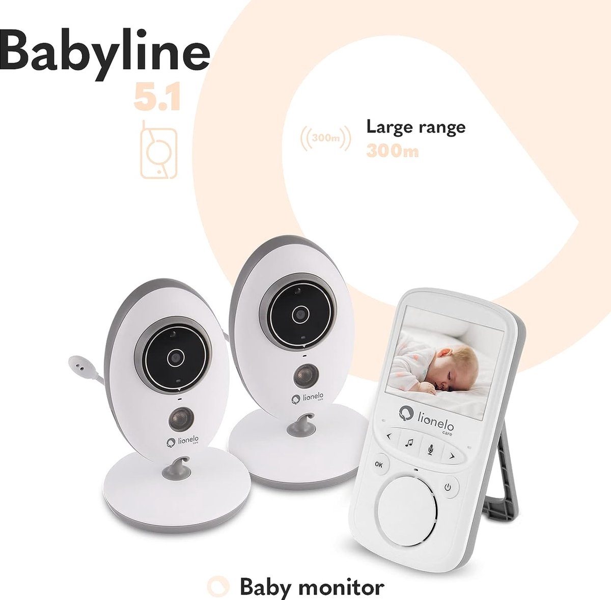 Lionelo Babyline 6.2 Camera — Caméra bébé