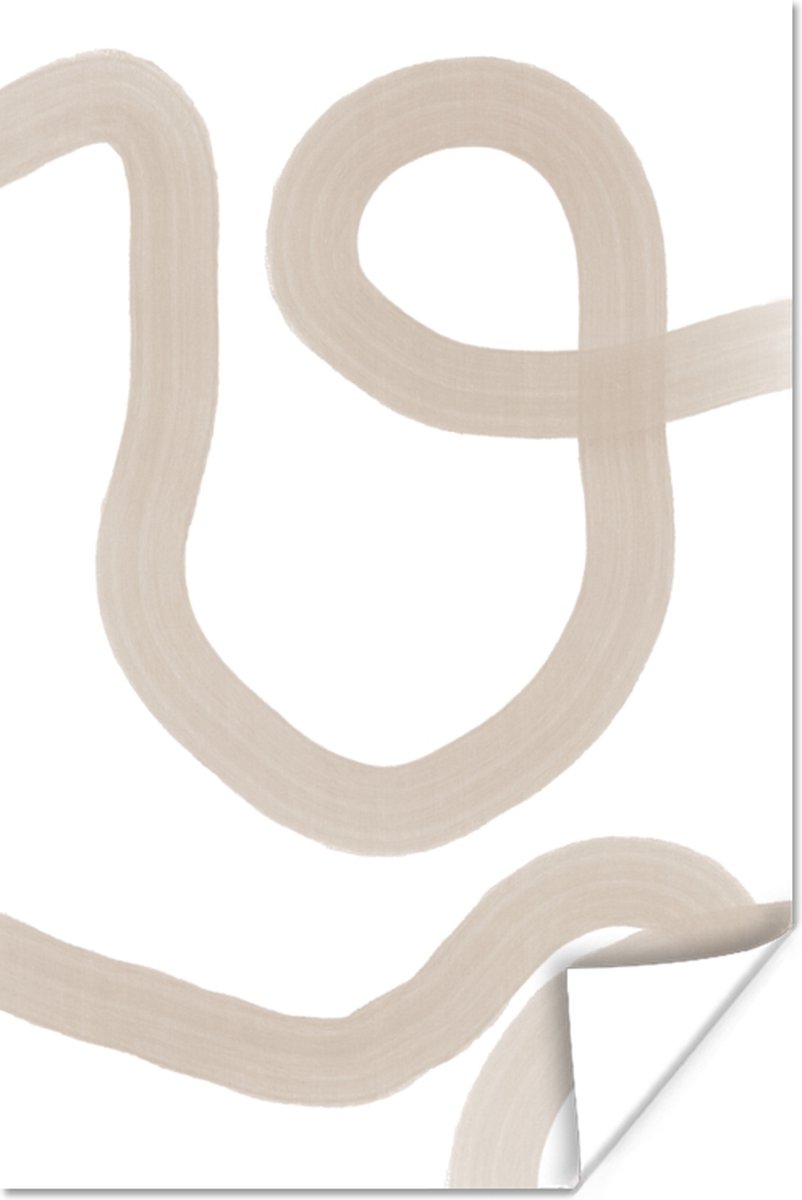 Poster Abstract - Pastel - Design - 80x120 cm