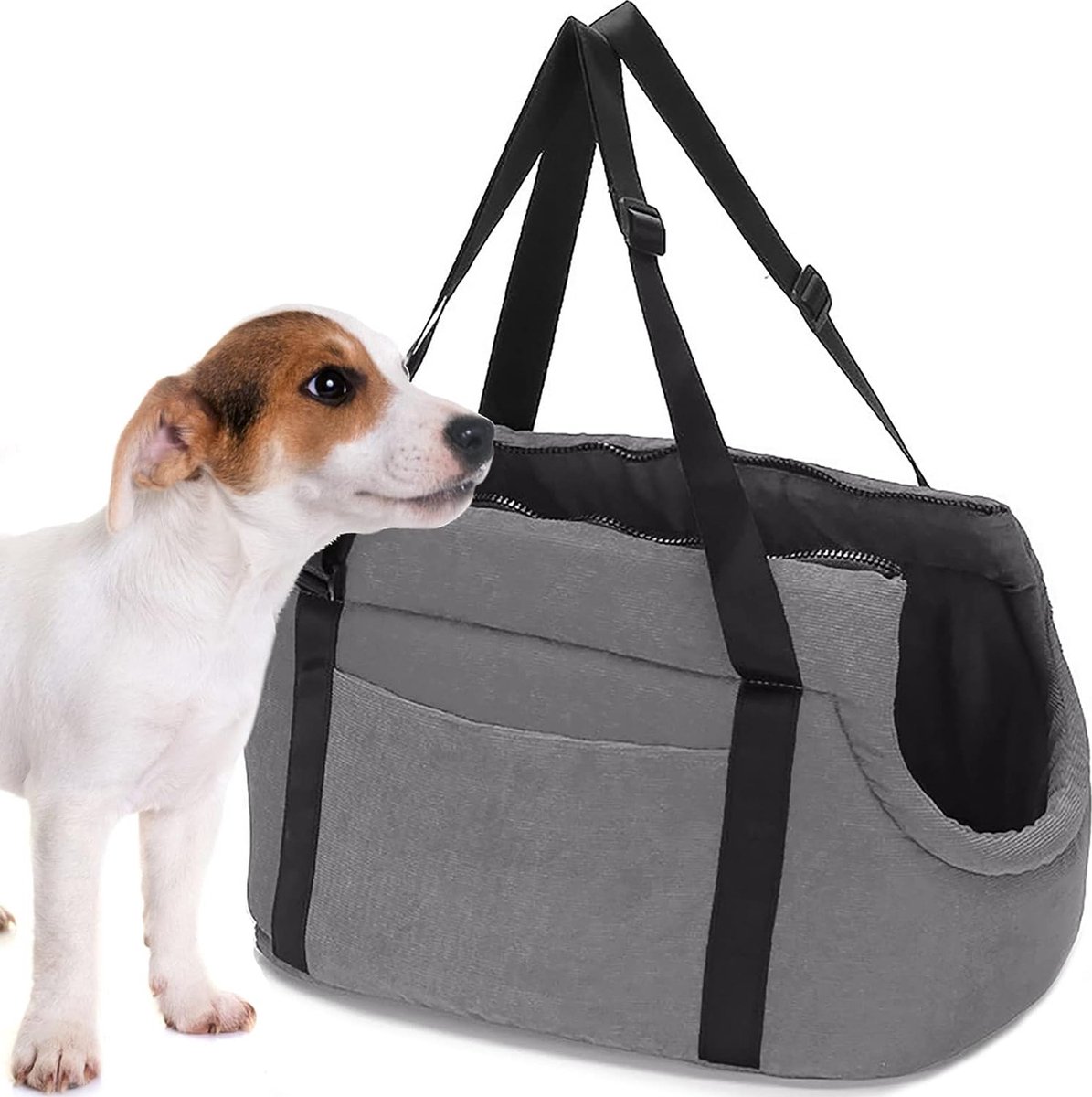 Bol.com Hondentas opvouwbare draagtas huisdierendraagtas schoudertas draagdoek puppytas kleine honden katten en kleine dieren gr... aanbieding