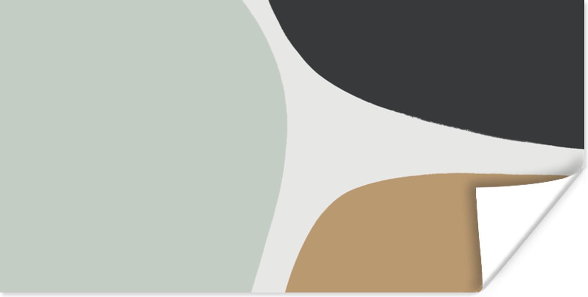 Poster Pastel - Minimalisme - Design - 40x20 cm