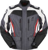 Furygan Apalaches Black Grey Red Motorcycle Jacket 2XL - Maat - Jas