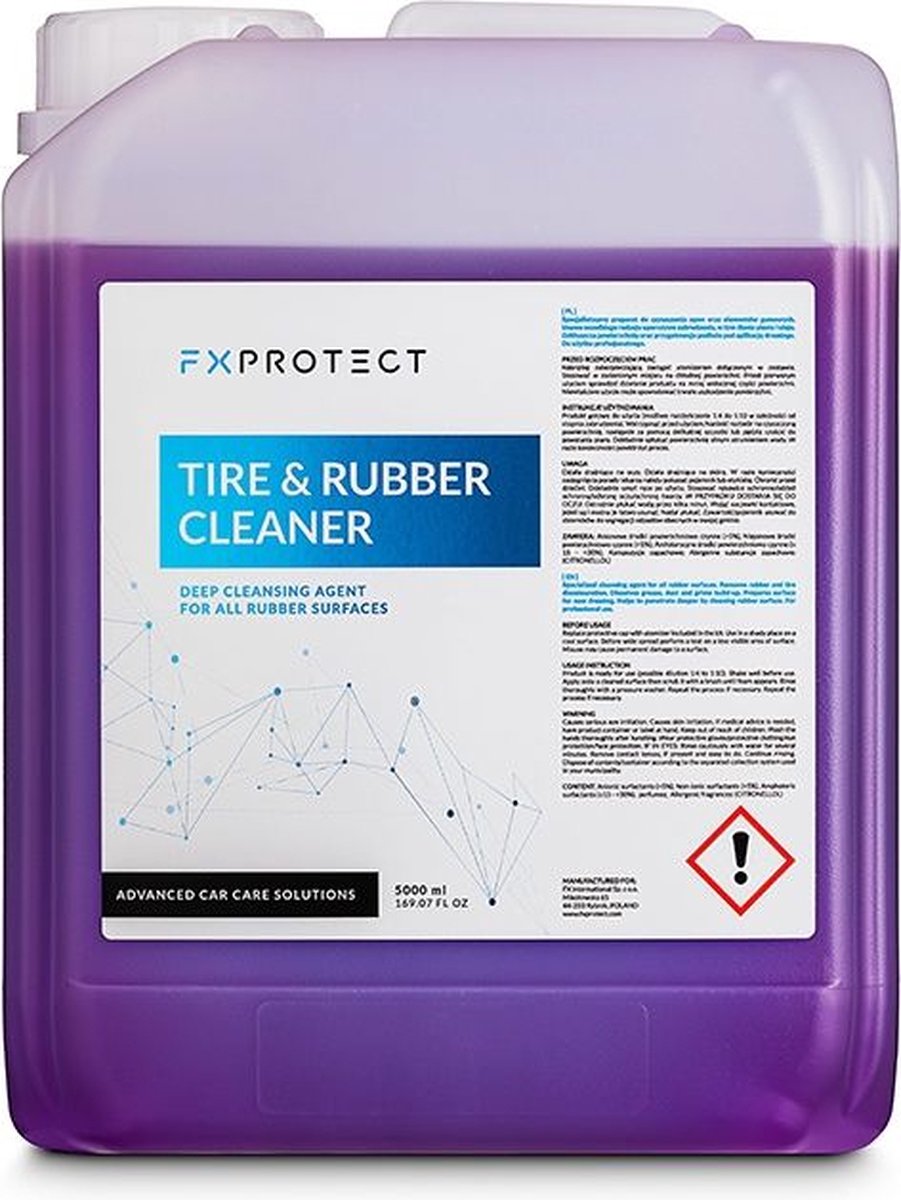 FX Protect - Tire & Rubber Cleaner - 5 ltr