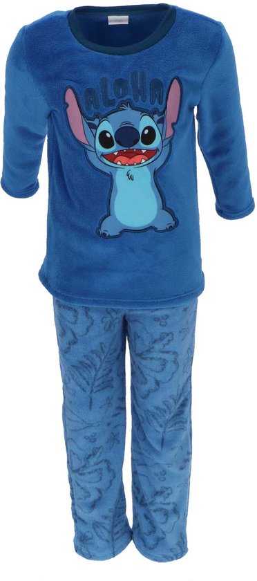 Lilo & Stitch Coral-pyjama polaire - Costume maison - Enfants - Taille  98/104