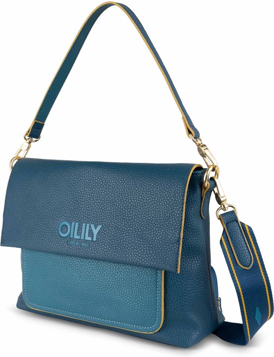 Oilily Sac à main Sac à épaule bandoulière Sofia Shoulder Bag Legion Blue Bleu pétrole