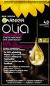 Garnier Olia Haarverf 4.0 - Middenbruin - Haarverf zonder Ammoniak voor een aangename geur