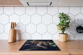Inductiebeschermer - Panter - 91.6x52.7 cm - Inductiebeschermer - Inductie Afdekplaat Kookplaat - Inductie Mat - Anti-Slip - Keuken Decoratie - Keuken Accessoires