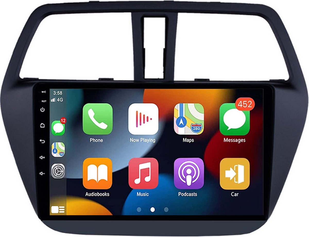 BG4U - Android Navigatie Radio geschikt voor Suzuki SX4 S-Cross 2012-2016 met Apple Carplay en Android Auto