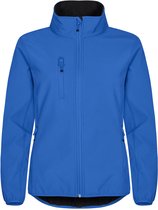 Clique Basic Softshell jacket dames kobalt m