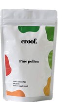 Croof - 100% Pine pollen - Testosteron booster - Natuurlijk supplement - 60 gram - 30 doseringen