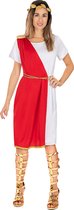 Funidelia | Romeins kostuum voor vrouwen  Rome, Gladiator, Centurion, Cultuur & Tradities - Kostuum voor Volwassenen Accessoire verkleedkleding en rekwisieten voor Halloween, carnaval & feesten - Maat XXL - Bordeaux rood