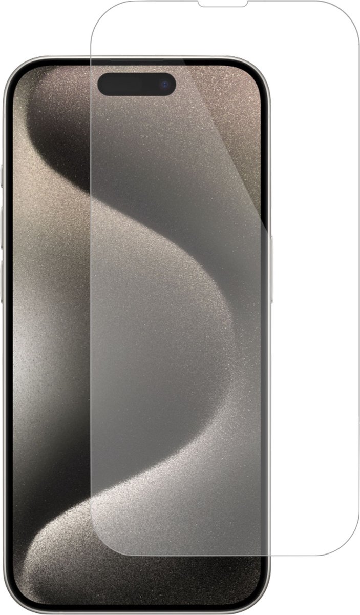 Screenprotector geschikt voor iPhone 15 Pro – Gehard Glas - Proteqt+