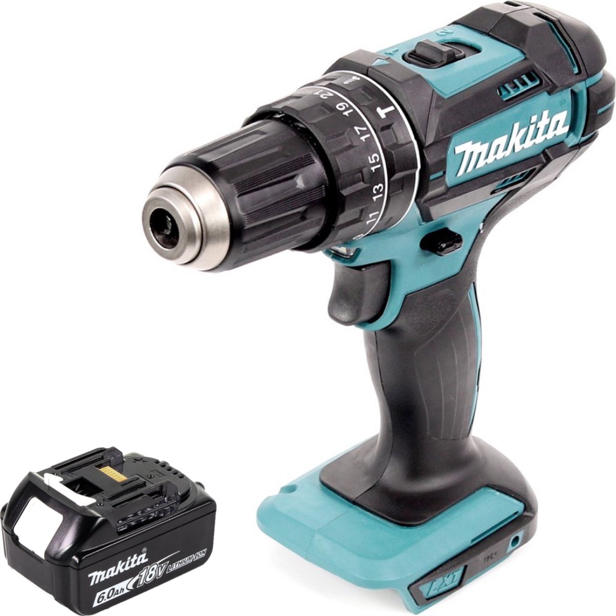 Makita DHP 482 G1 accu klopboormachine 18 V 62 Nm + 1x oplaadbare accu 6.0 Ah - zonder oplader – foto 2