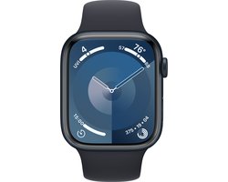 Apple Watch Series 9 - 45mm - Midnight Aluminium Case with Midnight Sport Band - M/L Image
