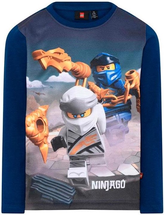 Lego Ninjago Jongens Lange Mouwen T-shirt Lwtaylor 713 - 140