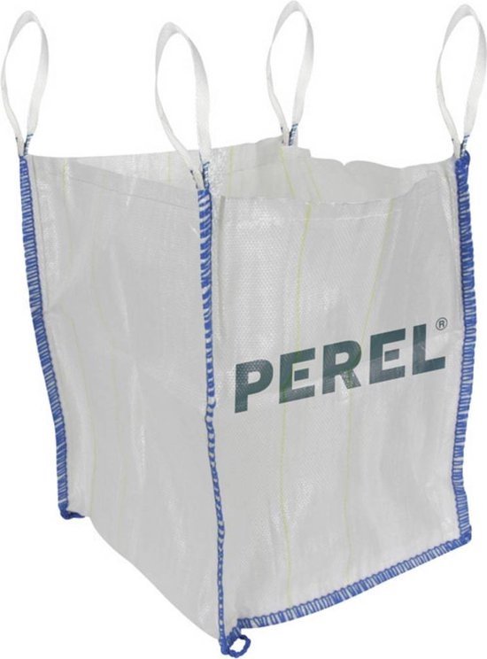 Foto: Perel big bag uv bestendig 2 handvaten 500 liter 75 x 75 x 80 cm