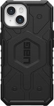 Urban Armor Gear Pathfinder Hoesje geschikt voor Apple iPhone 15 | Compatible met MagSafe | Zwart