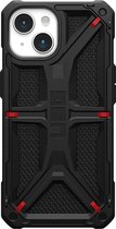 UAG - Monarch iPhone 15 Plus Hoesje - kevlar zwart