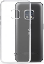 Mobilize Gelly Doorzichtig Telefoonhoesje geschikt voor Nokia XR20 Hoesje Flexibel TPU Backcover - Transparant