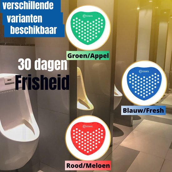 Urinoir matjes 10 stuks | Urinoir mat met luchtverfrisser – Synx Store Urinoir matjes 10 stuks | Urinoir mat met luchtverfrisser – Synx Store