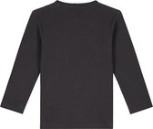 Prénatal peuter shirt - Jongens Kleding - Dark Stone Grey - Maat 74