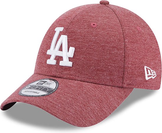 Casquette réglable 9FORTY rouge essentiel du maillot des Dodgers de Los Angeles