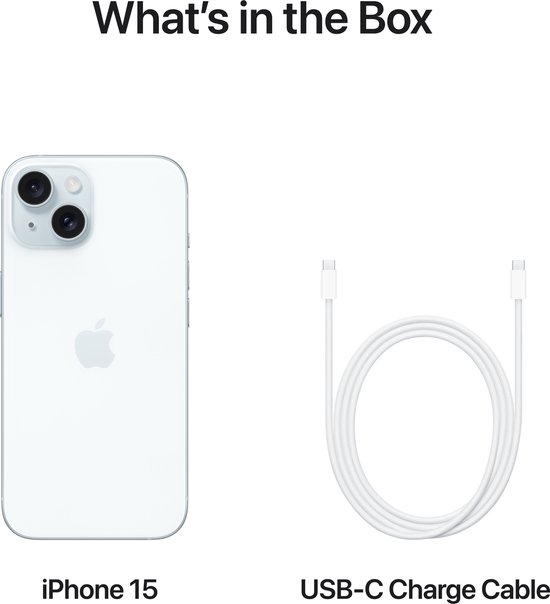 Apple iPhone 15 - 128GB - Blue