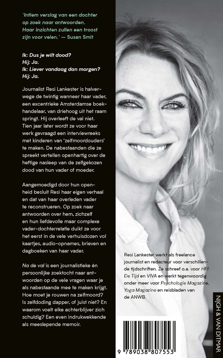 Na de val - back cover