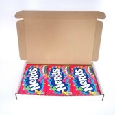 Wonka Nerds Rainbow - Bonbons américains - 3 paquets de 141 grammes