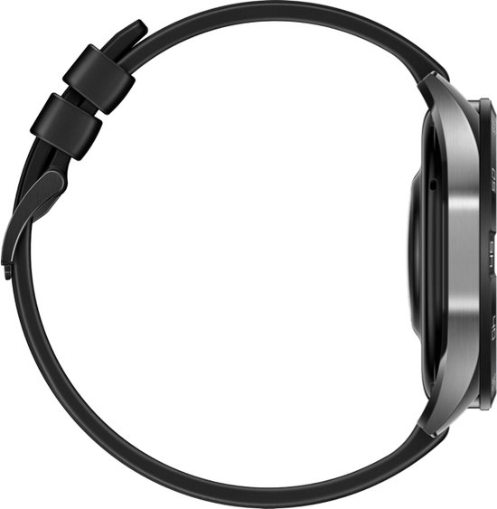HUAWEI WATCH GT 4 46MM Zwart Fluoroelastomeer Horlogeband Verbeterd 24 7. bol