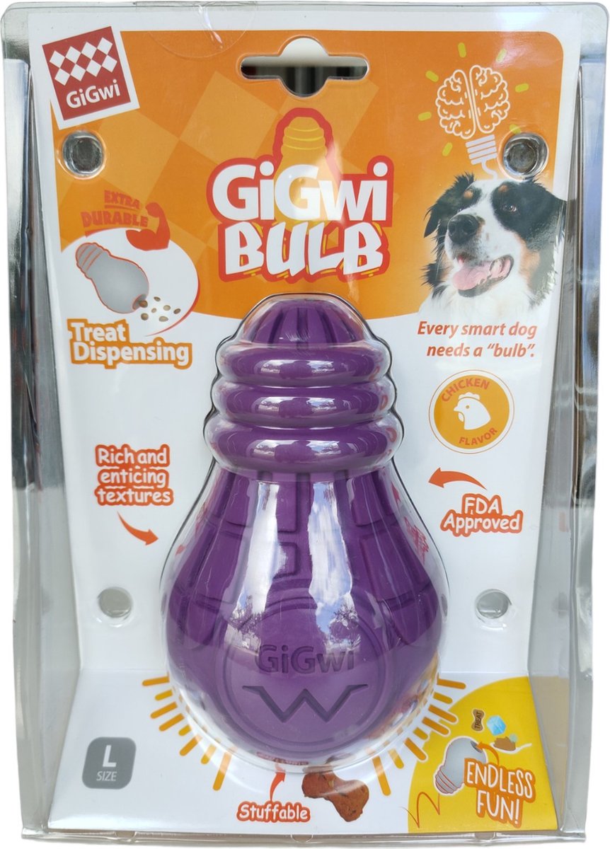 Gigwi Rubber Bulb - Large - Purple