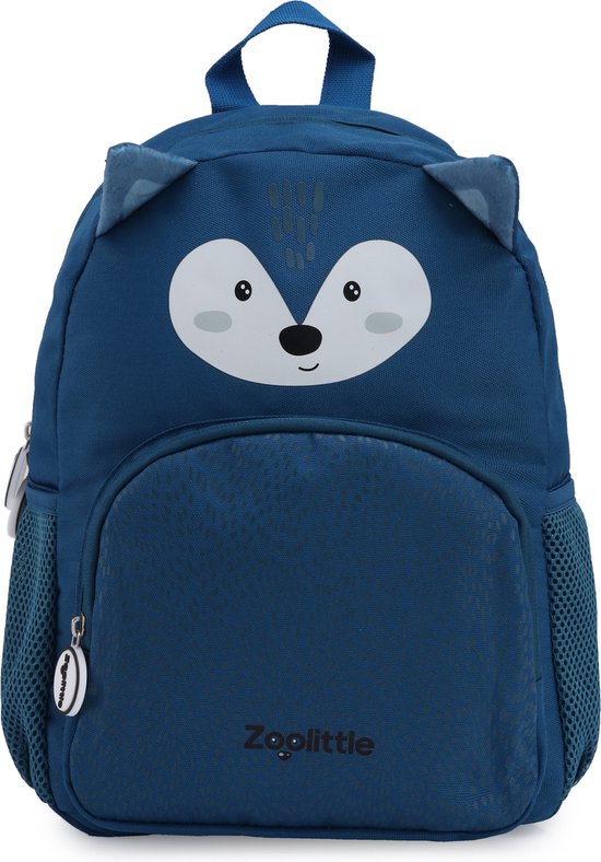 Zoolittle - Kinderrugzak - Peuterrugzak - Mini Backpack - Blauwe Vos