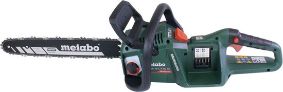 Metabo MS 36-18 LTX BL 40 Accu-kettingzaag 36 V ( 2x 18 V ) 40 cm 22 m/s borstelloos + 2x accu 5,5 Ah - zonder lader van Metabo — afbeelding 4