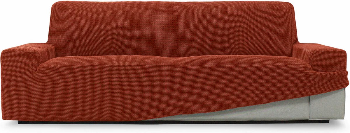 Bankbedekking Sofaskins NIAGARA Donker oranje - Vierzitsbank 230 - 270 cm