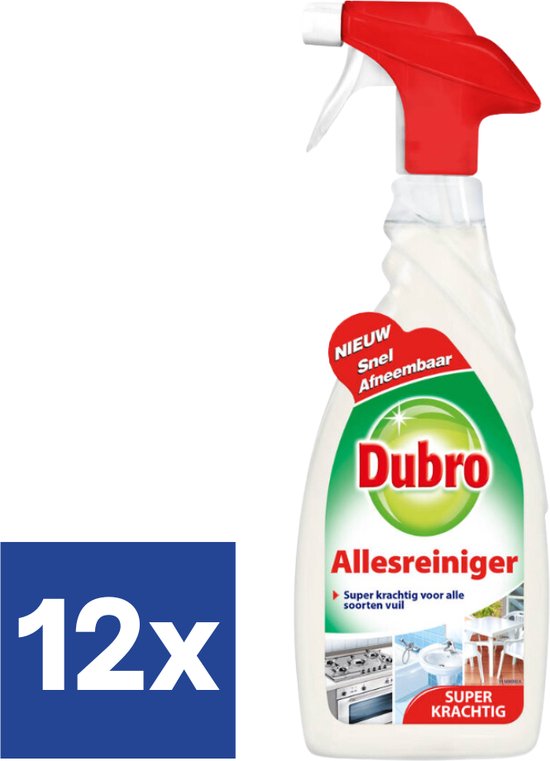 Spray nettoyant tout usage Dubro (Pack économique) - 12 x 650 ml | bol